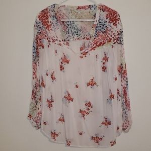 Floral Boho blouse
